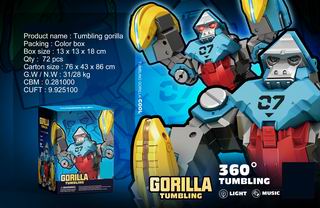 B/O STUNT GORILLA,
