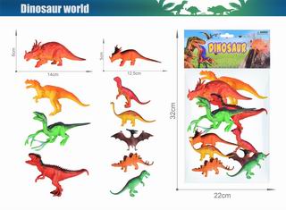 DINOSAUR SET 10PCS,