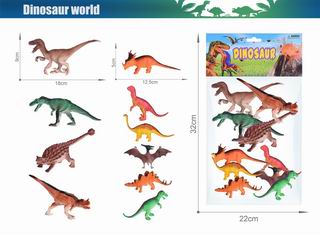 DINOSAUR SET 10PCS,