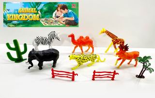 6 INCH ANIMAL SET 6PCS,
