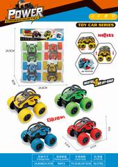FRICTION STUNT CAR 4PCS,