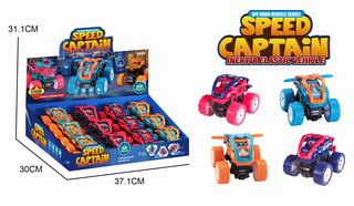5 IN 1 FRICTION STUNT CAR 12PCS,