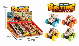 5 IN 1 FRICTION STUNT CAR 12PCS,