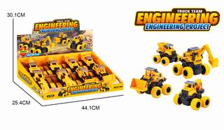 FRICTION STUNT TRUCK 8PCS,