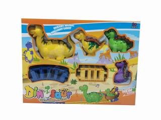 B/O TRACK DINOSAUR W/LIGHT & MUSIC,