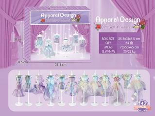 DIY SELF-PRODUCED APPAREL DESIGN 143PCS,