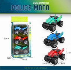 FRICTION MOTORCYCLE 3PCS,