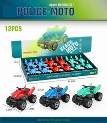 FRICTION MOTORCYCLE 12PCS,