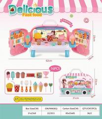 FAST FOOD SET 16PCS,