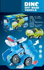 B/O DINOSAUR STUNT CAR W/LIGHT & MUISC,