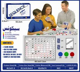 SEQUENCE BOARD GAME,
