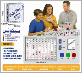 SEQUENCE BOARD GAME,