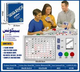 SEQUENCE BOARD GAME,