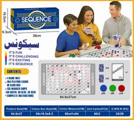 SEQUENCE BOARD GAME,