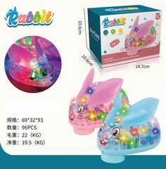 B/O RABBIT W/LIGHT & MUSIC,