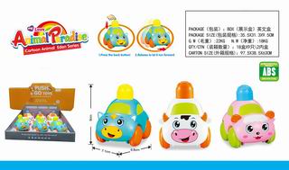 PRESS ANIMAL CAR 9PCS,