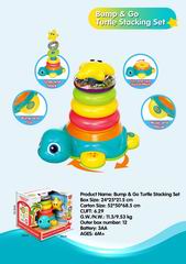 B/O BUMP & GO TURTLE STACKING SET,