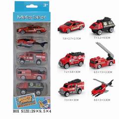 SLIDE DIE-CAST CAR 5PCS,
