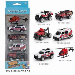 SLIDE DIE-CAST CAR 5PCS,