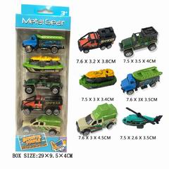SLIDE DIE-CAST CAR 5PCS,