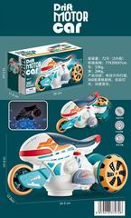 B/O STUNT MOTORCYCLE W/LIGHT & MUSIC,
