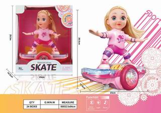 B/O GEAR SKATE W/LIGHT & MUSIC,