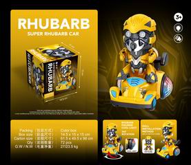 B/O SUPER RHUBARB CAR W/LIGHT & MUSIC,