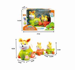 B/O PULLING RABBIT W/LIGHT & MUSIC,