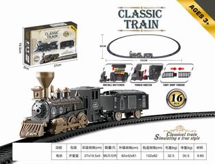 B/O TRACK TRAIN 16PCS,