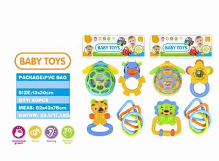 BABY RATTLES 4PCS,