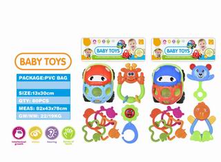 BABY RATTLES 4PCS,