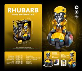 B/O SUPER RHUBARB CAR W/LIGHT & MUSIC,