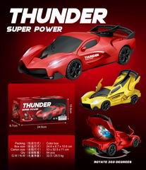 B/O DEFORMATION CAR W/LIGHT & MUSIC,