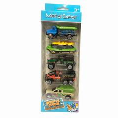 SLIDE DIE-CAST CAR 5PCS,