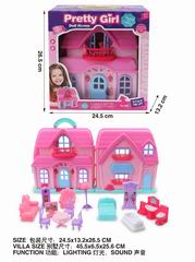 VILLA SET W/LIGHT & SOUND,