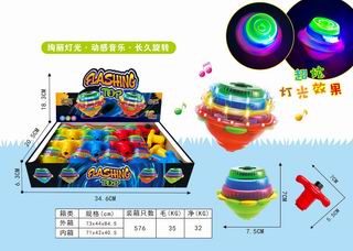 TOP W/LIGHT & MUSIC 12PCS,