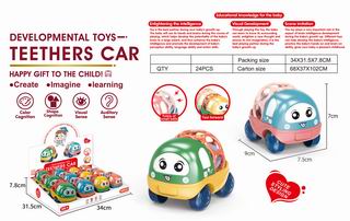 TEETHERS CAR 12PCS,
