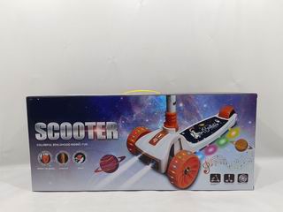 SCOOTER W/LIGHT & MUSIC,