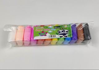 130G COLOR DOUGH SET 12PCS,