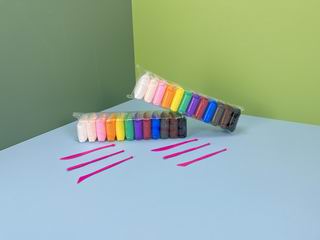 COLOR DOUGH SET 12PCS,