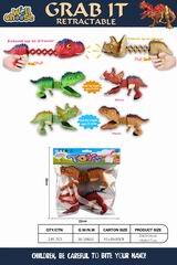 GRABIT RETRACTABLE DINOSAUR 2PCS,