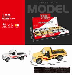 1:32 PULL BACK DIE-CAST CAR 12PCS,