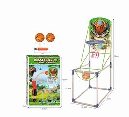 2 IN 1 BASKETBALL & SOCCER SET,