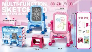 2 IN 1 WRITING BOARD W/CHAIR,