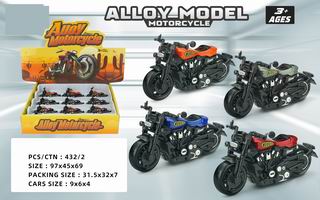 1:36 DIE-CAST MOTORCYCLE 12PCS,