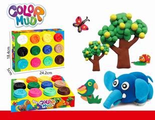 COLOR DOUGH SET 12CANS,