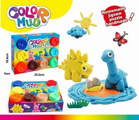 COLOR DOUGH SET 8CANS,