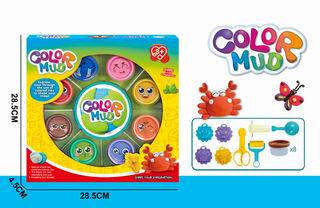 COLOR DOUGH SET 8CANS,