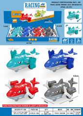 FRICTION STUNT FLYING W/LIGHT 8PCS,