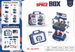 2 IN 1 SPACE MAN SET,